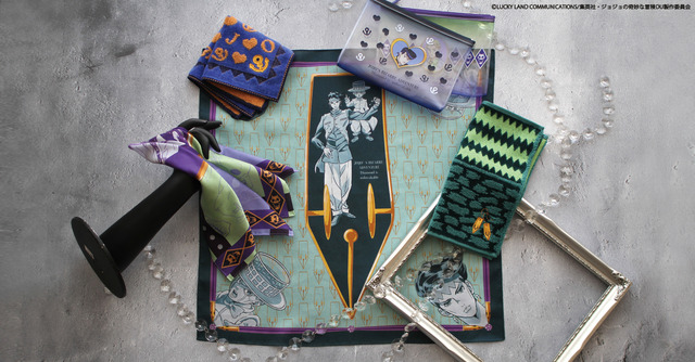 『ダイヤモンドは砕けない』グッズイメージ（C）LUCKY LAND COMMUNICATIONS/集英社・ジョジョの奇妙な冒険DU製作