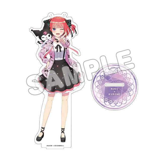 映画『五等分の花嫁』×「サンリオキャラクターズ」グッズイメージ（C）春場ねぎ・講談社／映画「五等分の花嫁」製作委員会（C）2023 SANRIO CO., LTD. APPROVAL NO. L638745