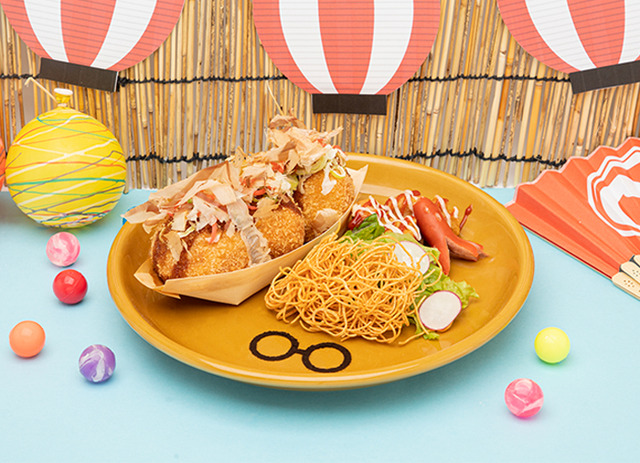 乱太郎のたこ焼き風ライスコロッケ（C）尼子騒兵衛／ＮＨＫ・ＮＥＰ