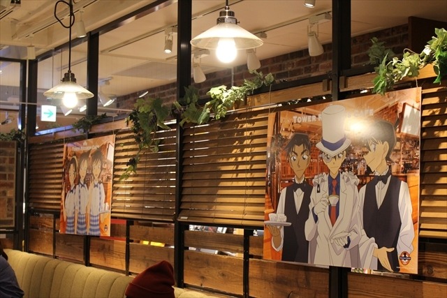 渋谷「コナンカフェ」はボリュームたっぷり　細かな演出がファンには大満足