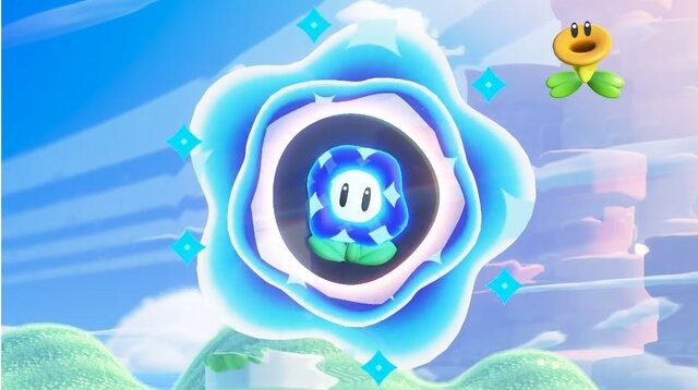 “ガンギマリオ”がトレンド入り？新作2D『スーパーマリオ』はワンダーフラワーに触れると、ステージやマリオの見え方が変わる