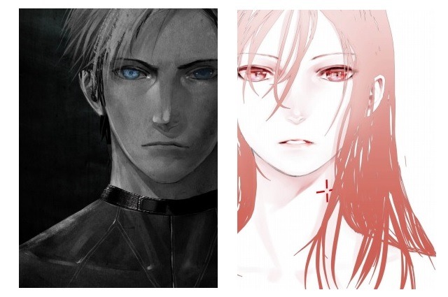 左）『虐殺器官』　（c）Project Itoh / GENOCIDAL ORGAN　右）『ハーモニー』　（c）Project Itoh / HARMONY　