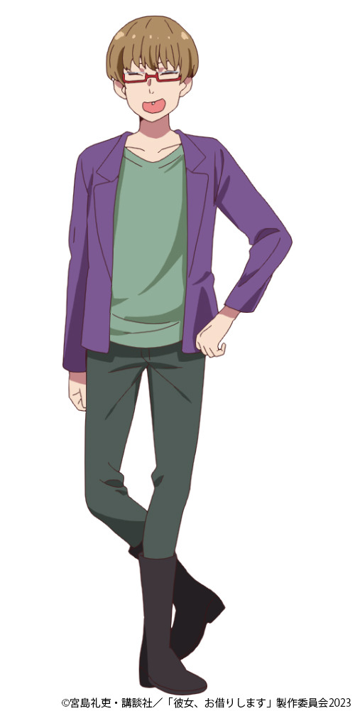 TVアニメ『彼女、お借りします』第3期 栗林 駿（C）宮島礼吏・講談社／「彼女、お借りします」製作委員会2023