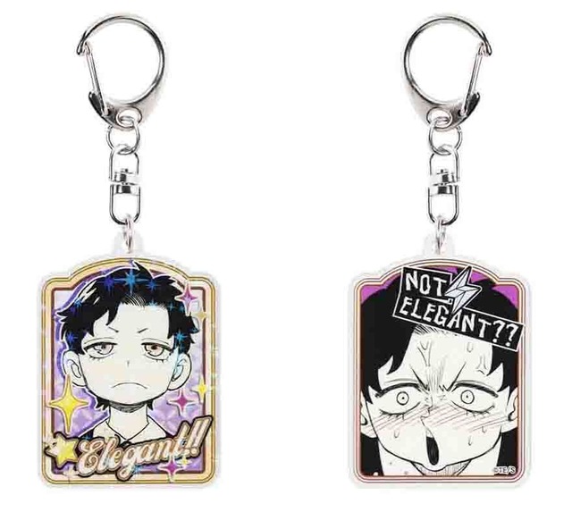 「SPY×FAMILY展」エレガント！！ｏｒノットエレガントアクリルキーホルダーコレクション（全8種／ランダム1種入り）各880円（税込）（C）遠藤達哉／集英社