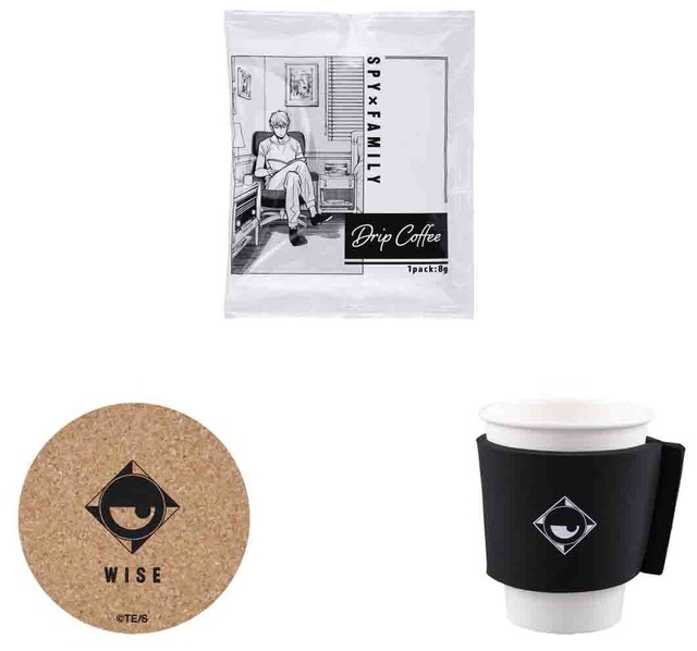 「SPY×FAMILY展」ドリップコーヒーセット 1,650円（税込）（C）遠藤達哉／集英社