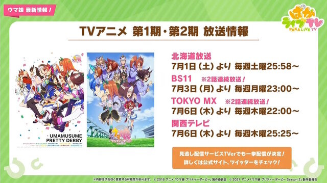 『ウマ娘』“ぱかライブTV Vol.30”情報まとめ―大好評を博した「アベイル」アパレルコラボが再び！