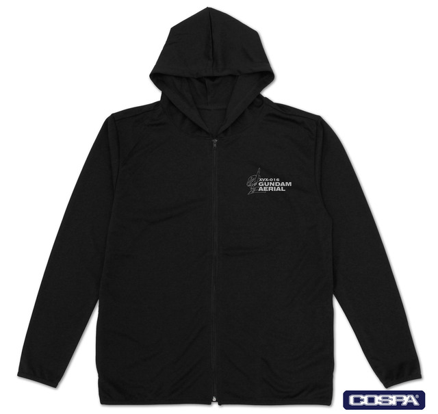 「ガンダム・エアリアル 薄手ドライパーカー」6,380円（税込）（C）創通・サンライズ・MBS