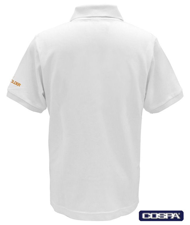 「アスティカシア高等専門学園 ホルダー ポロシャツ」3,740円（税込）（C）創通・サンライズ・MBS