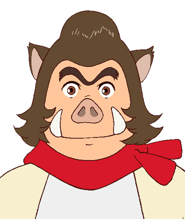 二郎丸（じろうまる）・青年期／山口勝平　(C)2015 B.B.F.P