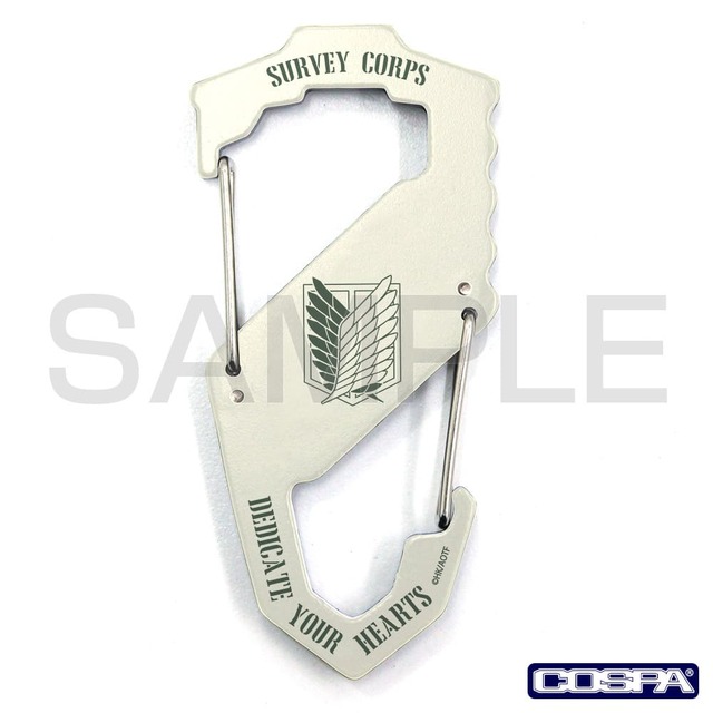 「調査兵団 カラビナS型」1,210円（税込）（C）諫山創・講談社／「進撃の巨人」The Final Season製作委員会