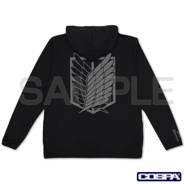 「調査兵団 薄手ドライパーカー」6,380円（税込）（C）諫山創・講談社／「進撃の巨人」The Final Season製作委員会