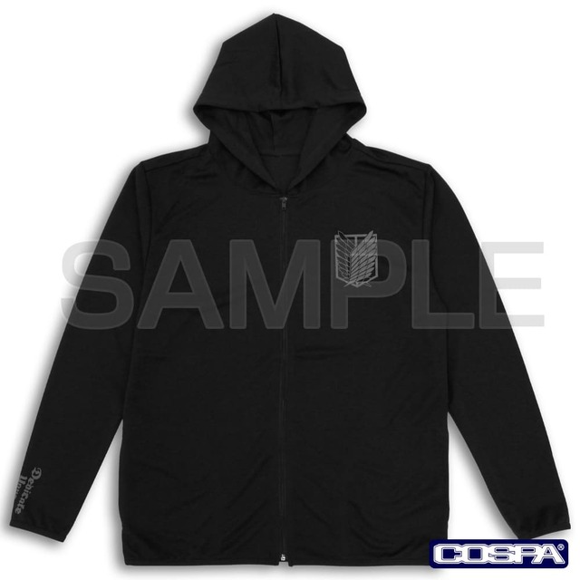 「調査兵団 薄手ドライパーカー」6,380円（税込）（C）諫山創・講談社／「進撃の巨人」The Final Season製作委員会