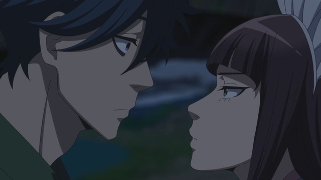 『アンデッドガール・マーダーファルス』第1話「鬼殺し」先行場面カット（C）青崎有吾・講談社／鳥籠使い一行