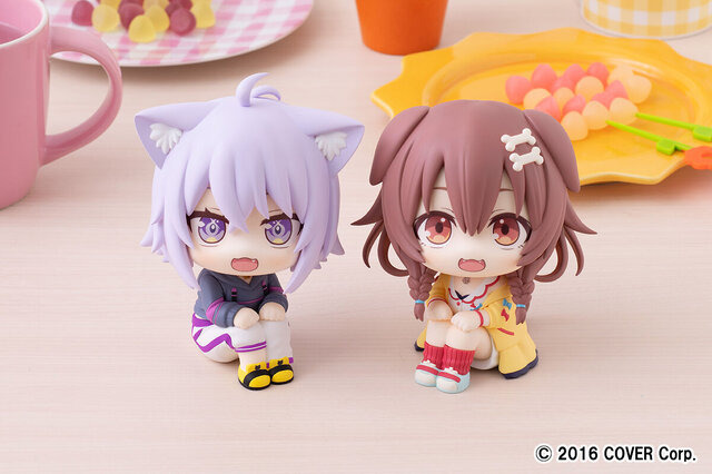 ホロライブの名コンビ「猫又おかゆ」と「戌神ころね」が「るかっぷ」フィギュアに！こっちを見つめるようなデザインがカワイイ