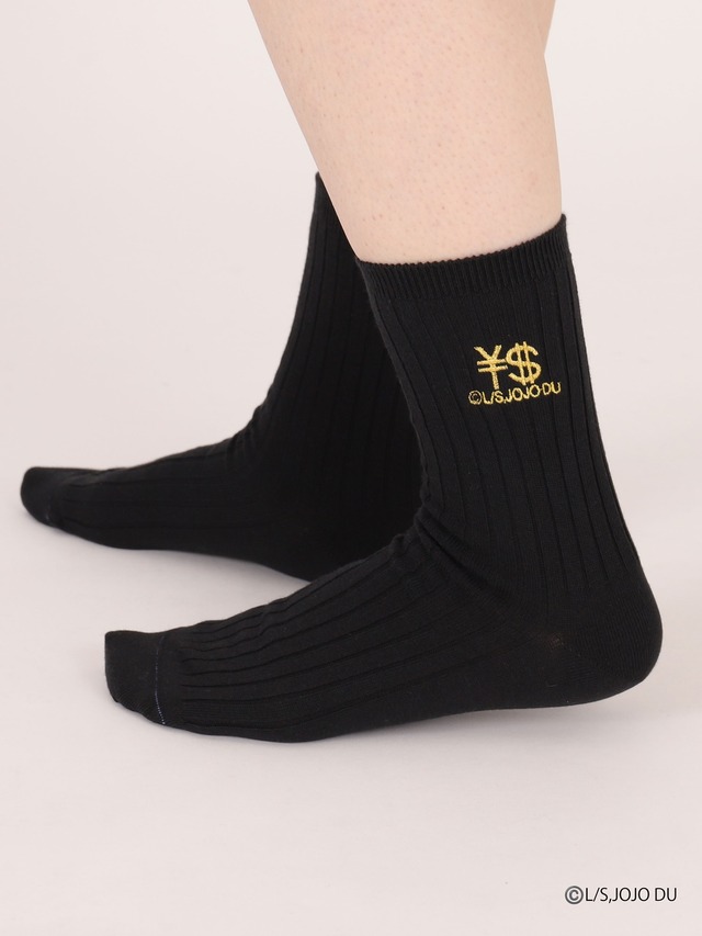 『ジョジョの奇妙な冒険　ダイヤモンドは砕けない』×Tabioコラボ刺繍ソックス「ザ･ハンド（虹村億泰）」（C）LUCKY LAND COMMUNICATIONS/集英社・ジョジョの奇妙な冒険DU製作委員会