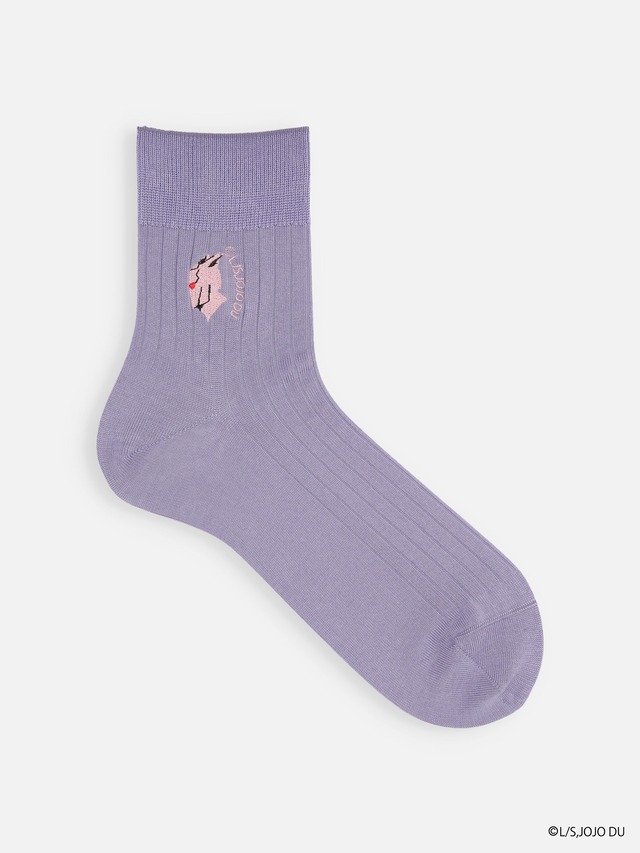 『ジョジョの奇妙な冒険　ダイヤモンドは砕けない』×Tabioコラボ刺繍ソックス「キラークイーン横向きメンズ」（C）LUCKY LAND COMMUNICATIONS/集英社・ジョジョの奇妙な冒険DU製作委員会