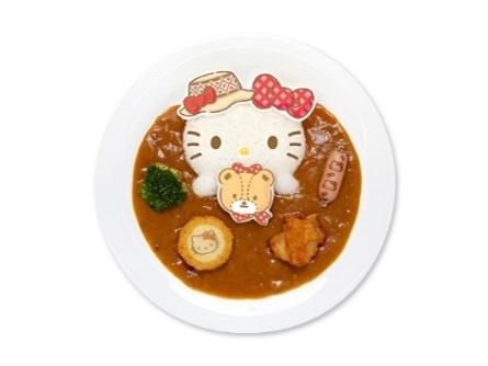 なかよし サマーキャンプカレー 　1,500円（C）2023 SANRIO CO., LTD. TOKYO, JAPAN S/D・G 著作 株式会社サンリオ