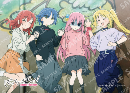 「ぼっちちゃん」の“あの部屋”が、リアルに再現できる！アニメ「ぼっち・ざ・ろっく！」の場面写ブロマイド第1弾がファミマにて取扱い開始