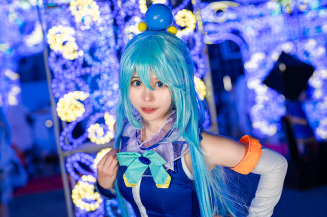 アクア「この素晴らしい世界に祝福を！」／あんにむ（@AnnimCosplay）
