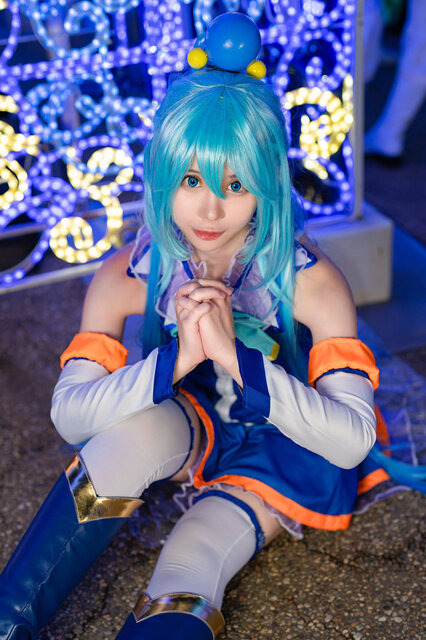 アクア「この素晴らしい世界に祝福を！」／あんにむ（@AnnimCosplay）