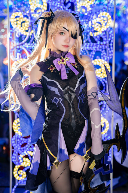 フィッシュル『原神』／にゃろ（@nyaro0）