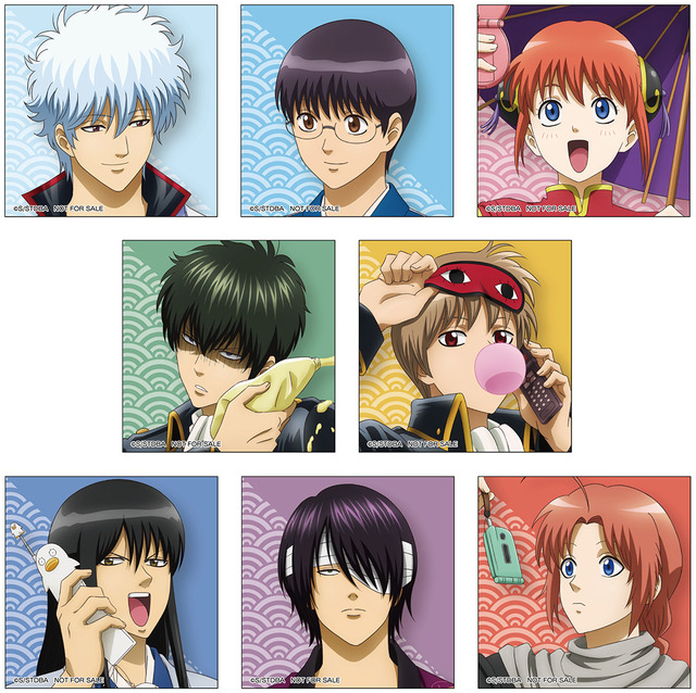 特典「ステッカー（全8種）」（C）空知英秋／集英社･テレビ東京･電通･BNP･アニプレックス