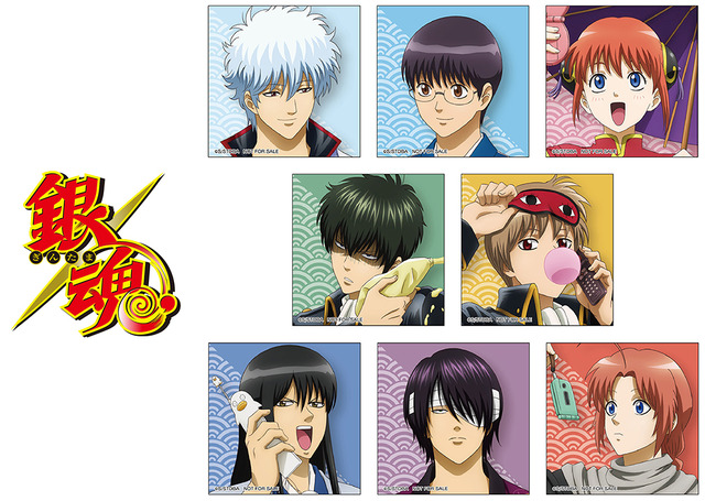 アニメイトフェア「新規描き下ろし　携帯電話Ver.」（C）空知英秋／集英社･テレビ東京･電通･BNP･アニプレックス