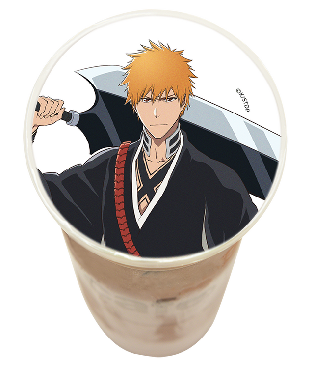 「アニメイトカフェグラッテ名古屋」『BLEACH 千年血戦篇』コラボ グラッテ（C）久保帯人／集英社・テレビ東京・ｄｅｎｔｓｕ・ぴえろ