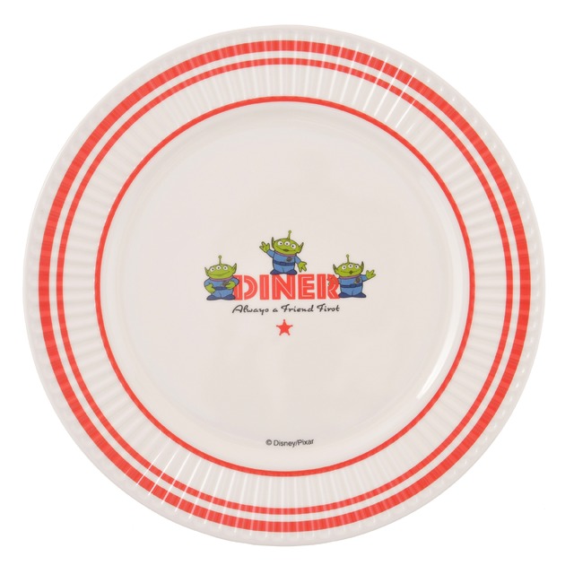 「TOY STORY DINER」メラミンプレート（C）Disney/Pixar