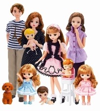 リカちゃんファミリー