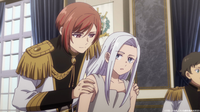 『悲劇の元凶となる最強外道ラスボス女王は民の為に尽くします。』第4話「～最低王女と誓いの青年～」先行場面カット（C）天壱・一迅社／ラス為製作委員会2023