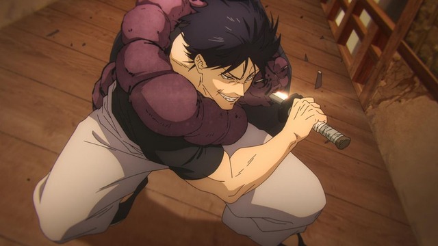 『呪術廻戦』第28話「懐玉-肆-」先行場面カット（C）Sumzap, Inc.／TOHO CO., LTD.