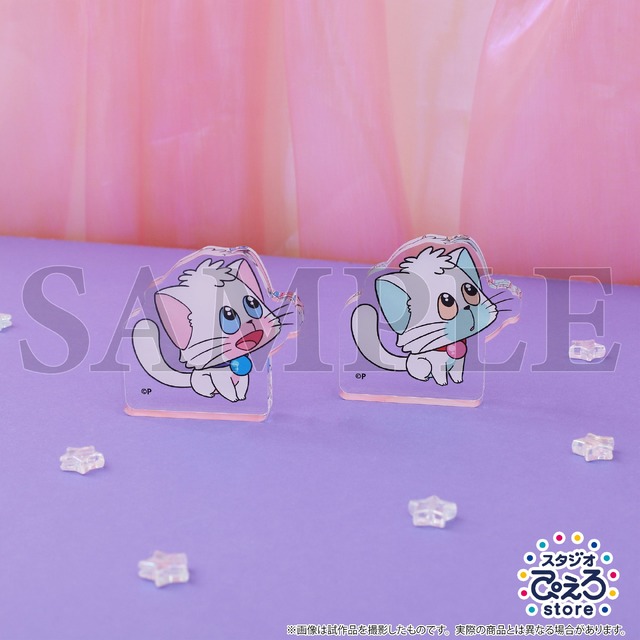 「ネガポジアクリルフィギュアセット　Mami's makeup room」1,760円（税込）（C）ぴえろ