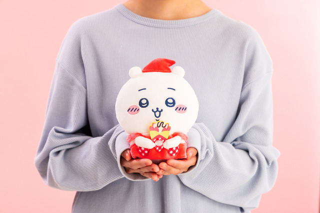 「ちいかわ クレープくじ」B賞「クレープ屋さんなぬいぐるみS（全3種）」（C）nagano / chiikawa committee