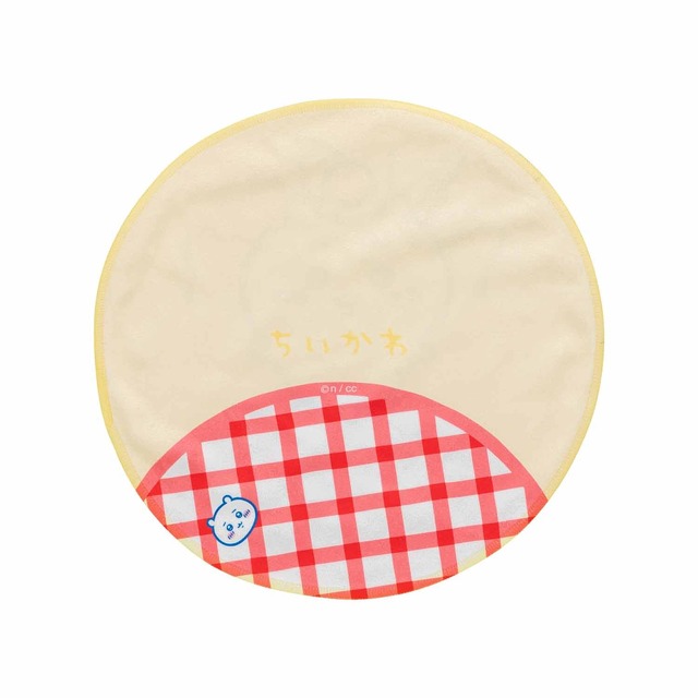 「ちいかわ クレープくじ」E賞「クレープみたいなタオル（全3種）」（C）nagano / chiikawa committee