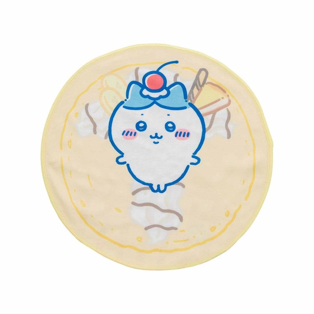 「ちいかわ クレープくじ」E賞「クレープみたいなタオル（全3種）」（C）nagano / chiikawa committee