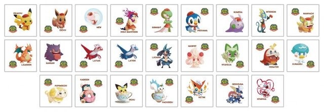 新作ポケモンパンのシールが集めたくなる可愛さ！『ポケまぜ』デザインの全25種を一挙公開
