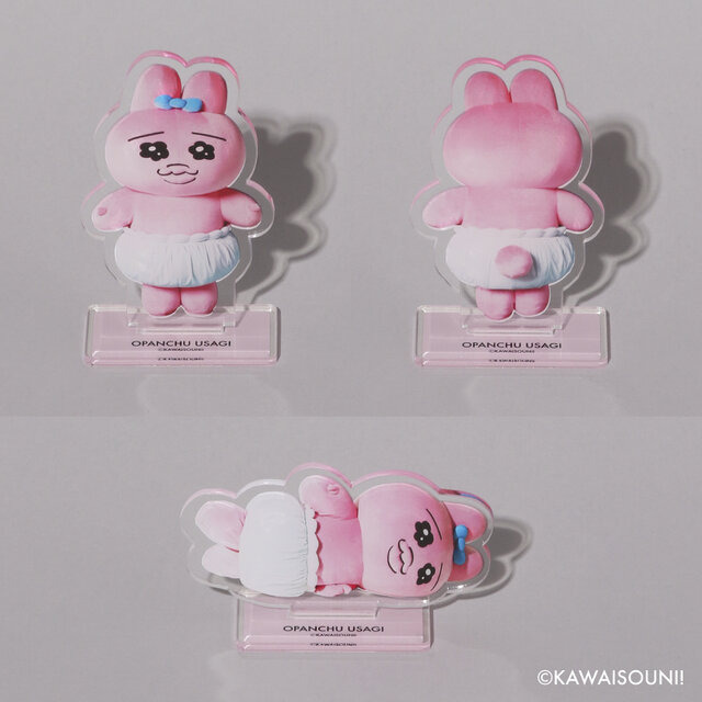 実写版「おぱんちゅうさぎ」×「Heather」コラボが、7月26日より開催！哀愁漂うTシャツやトレカケースなど、全22種が登場