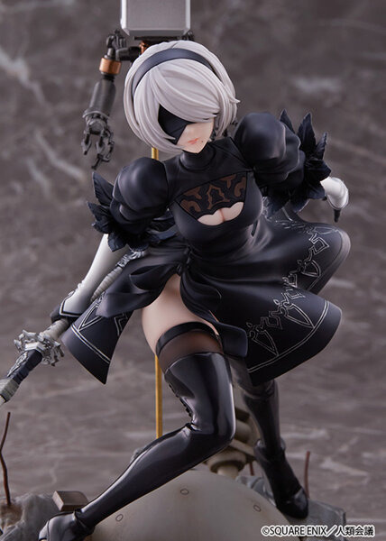 『NieR:Automata Ver1.1a』より、新グッズが続々登場！青い瞳＆太ももが映える「2B」フィギュアやポーチなど全16種