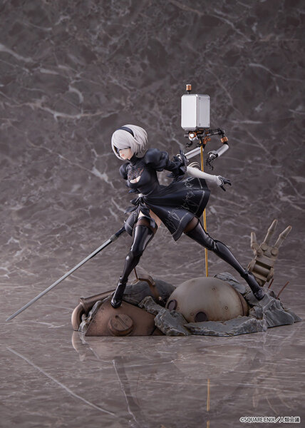 『NieR:Automata Ver1.1a』より、新グッズが続々登場！青い瞳＆太ももが映える「2B」フィギュアやポーチなど全16種