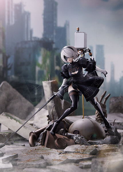 『NieR:Automata Ver1.1a』より、新グッズが続々登場！青い瞳＆太ももが映える「2B」フィギュアやポーチなど全16種