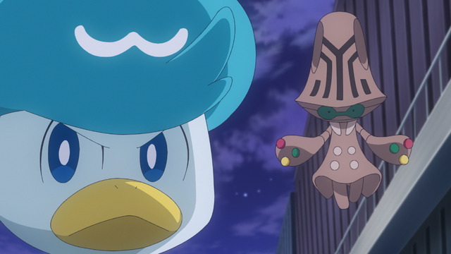 TVアニメ『ポケットモンスター』第16話「クワッスとなら、できるよ」　先行場面カット（C）Nintendo・Creatures・GAME FREAK・TV Tokyo・ShoPro・JR Kikaku （C）Pokémon