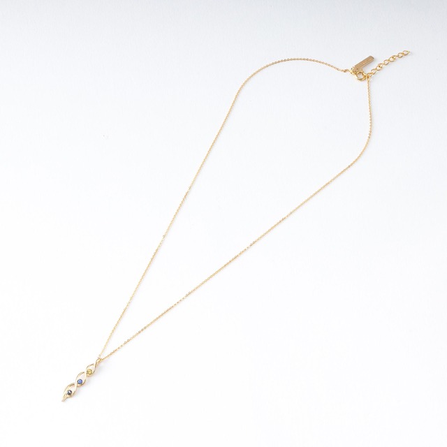 『名探偵コナン』安室透×古谷徹コラボレーションアイテム ネックレスA_螺旋_ゴールドver（C）青山剛昌／小学館・読売テレビ・TMS 1996