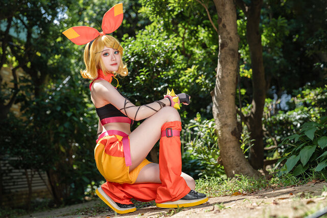 鏡音リン「VOCALOID」／天音（@ASTRAY_Rin）