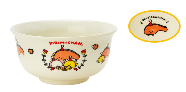 サンリオ「KIRIMIちゃん.10周年デザインシリーズ どんぶり」（C）2023 SANRIO CO.,LTD.