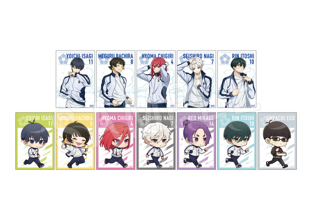 『ブルーロック』ラメポストカード（全12種）（C）金城宗幸・ノ村優介・講談社／「ブルーロック」製作委員会