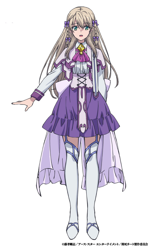 TVアニメ『即死チートが最強すぎて、異世界のやつらがまるで相手にならないんですが。』賢者シオン キャラクター設定画（C）藤孝剛志／アース・スター エンターテイメント／即死チート製作委員会