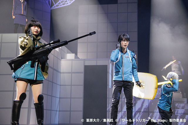 『ワールドトリガー the Stage』B 級ランク戦開始編 公演写真（C）葦原大介／集英社（C）『ワールドトリガー the Stage』製作委員会