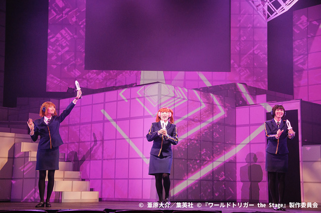 『ワールドトリガー the Stage』B 級ランク戦開始編 公演写真（C）葦原大介／集英社（C）『ワールドトリガー the Stage』製作委員会