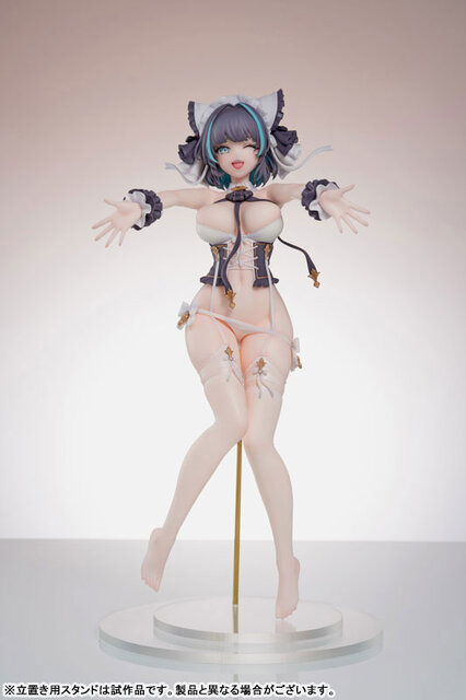 脱げかけの下着、露出された“ヒップ”！『アズレン』チェシャーのけしからんフィギュアが、あみあみにて予約開始